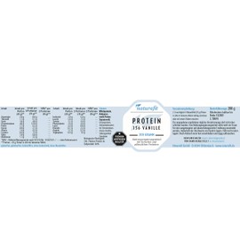 naturafit Protein 136 vanilla powder, 200 g powder