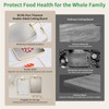 Titanium Cutting Board, Food Grade Cutting Board for Kitchen, Double