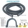 Dishwasher Washing Machine Replacement Hoses, 6.5ft Washer Drain Hose Extension