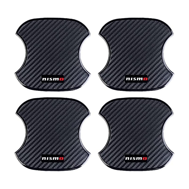 nismo Nissan Car Carbon Door Knob Guard Anti-Scratch Door Handle