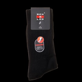 Sox & Lox Buy Sox & Lox Mens Sports Cushioned Long Socks Black (Size 7 - 11) Online