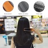 Ancable Folding Hair Brush with Mirror Compact Pocket Size for