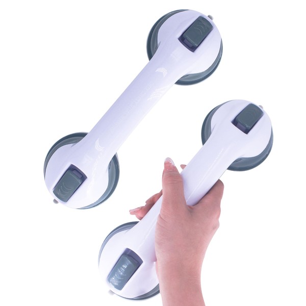 Grab Bars for Seniors, Pack of 2 Suction Cup Shower