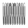 10pcs M3.5x0.6 Screw Tap Straight Flute HighSpeed Steel High Hardness