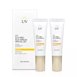 Innox 이자녹스 UV 선 프로 365 에센셜 선 세럼 40ml X 2개 기획세트 Izonex UV Sun Pro 365 Essential Sun Serum 40ml x 2 Set