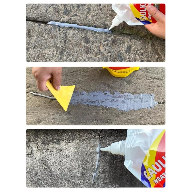 CaulKing New Set Concrete Crack Waterproof Repair Sealant Caulking Glue