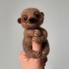 Bergin & Bath Needle Felting Kit, Baby Sloth. Make a