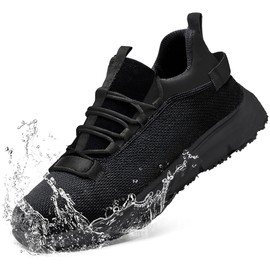 ulogu Non Slip Steel Toe Work Shoes for Men Women Breathable Lightweight Indestructible Waterproof Safety Sneakers Roofing Construction Zapatos Trabajo Hombres Antideslizantes seguridad Acero