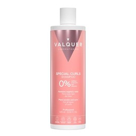 Valquer Shampoo Especial Rizos, Método Curly. Para Cabellos Rizados, Sin Sulfatos, Sin Sal, Vegano. - 400 ml