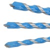7PCS Carbide Drill Bits Straight Shank Spiral Drilling Bit Set