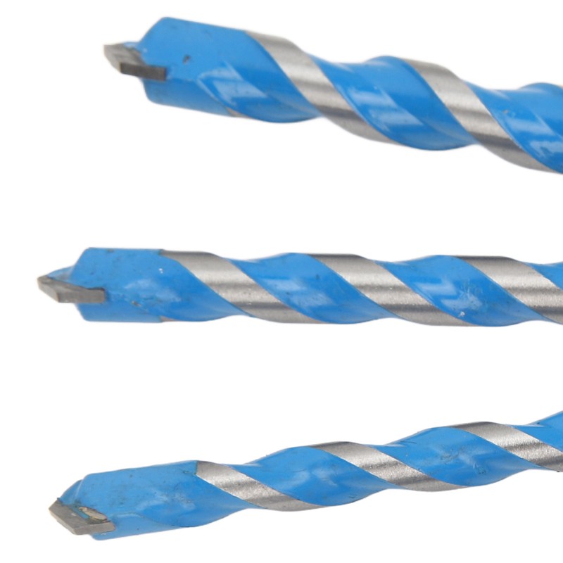 7PCS Carbide Drill Bits Straight Shank Spiral Drilling Bit Set