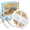 Toyunia LED Strip Light, 3500K Warm White, 16.4ft, Bright LED