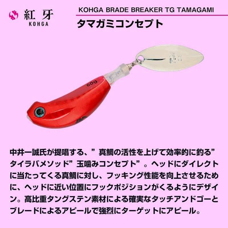 Daiwa Red Fang Blade Breaker TG Tamashin Amaditune Head 8.8