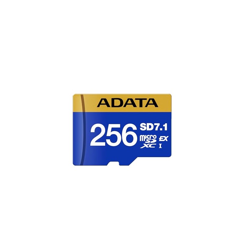 ADATA 256 GB Tarjeta de Memoria Premier Extreme MicroSDXC SD7.1