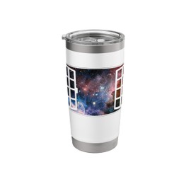 Windows to the Milky Way and distant galaxies Stainless Steel Insulated Tumbler