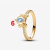 ZURWTCH Princess Ring Fit Women Fashion Gifts 925 Sterling Silver