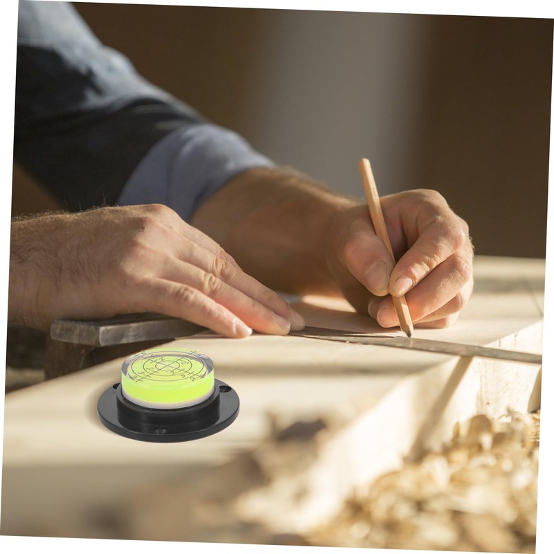 Operitacx Bubble Level Tool Compact Precision Leveling Tool with Base