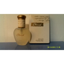 revlon CHERISH BY REVLON  COLOGNE SPRAY  .5 OZ -NEW IN BOX- FREE SHIPPING