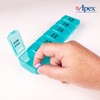 Apex 7 Day Bubble Lok Weekly Pill Organizer, Weekly Pill