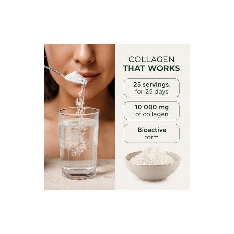 Marine Collagen Powder 10,000mg – Type I & III Fish