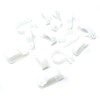 100pcs. P-Clips Plastic Nylon for Hose, Pipe, Cable, Wire, Tubing