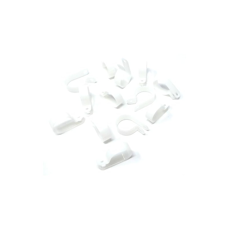 100pcs. P-Clips Plastic Nylon for Hose, Pipe, Cable, Wire, Tubing