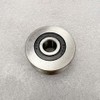Stainless Steel Deep U-Groove Ball Bearing Pulley, Metal Pulley, Wheel