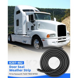 Cab Door Seal Fit for Kenworth T600 T800 W900 Replace K207-482, for Excellent Sealing and Noise Reduction