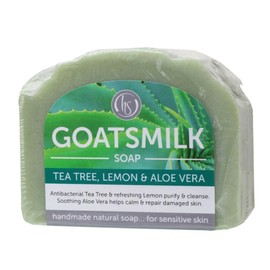 HARMONY SOAPWORKS Organic Goat's Milk Soap Tea Tree & Lemon 140g