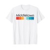 Vintage Middletown New Jersey NJ Retro Design T-Shirt