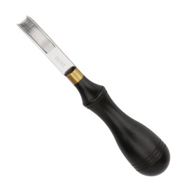 Leather Edge Skiving Tool Wide Mouth Leathercraft Edge Skiving Beveler DIY Beveler Shallow Skiving Trimming Leather Edge Press (0.31''/8mm)