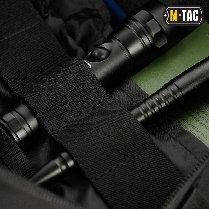 M-Tac - Riñonera grande para hombre, Negro -, Una talla,