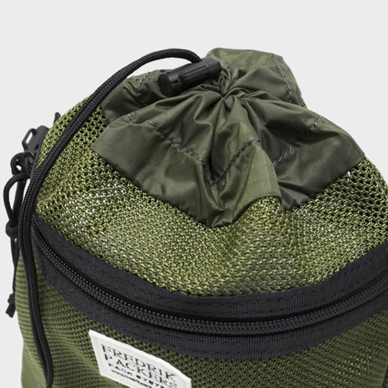 Fredrick Packers BELLSACK M Sacoche Mesh Shoulder Bag, Black