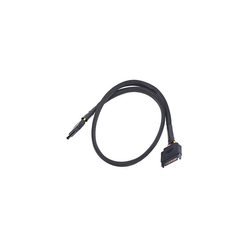 Phobya SATA Strom Verlängerung intern 60cm - schwarz