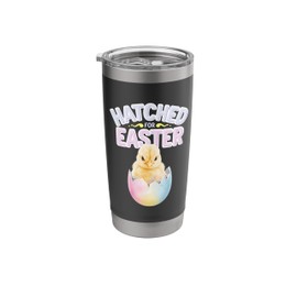Easter Baby Chicks with Eggs Bunnies and Seasonal Decor Stainless Steel Insulated Tumbler