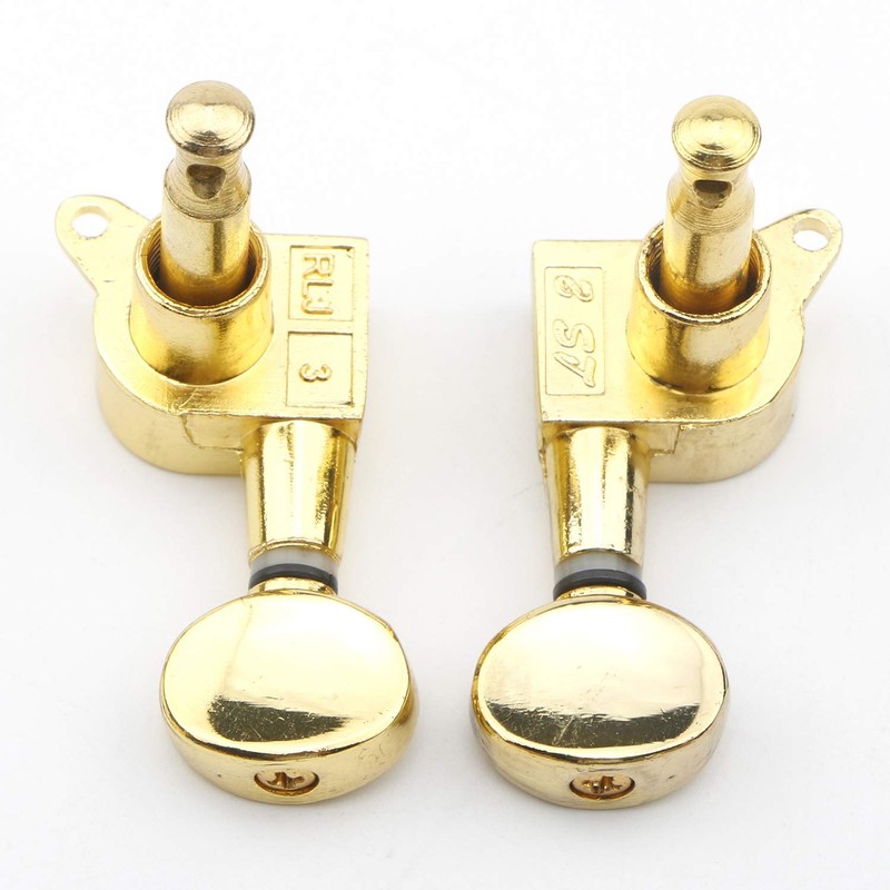 Swhmc 3L 3R Tuning Key Peg 6pcs Gold Guitar Tuners