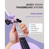 Aileen Violin 4/4 Full Size for Adults Beginners, Purple Fiddle