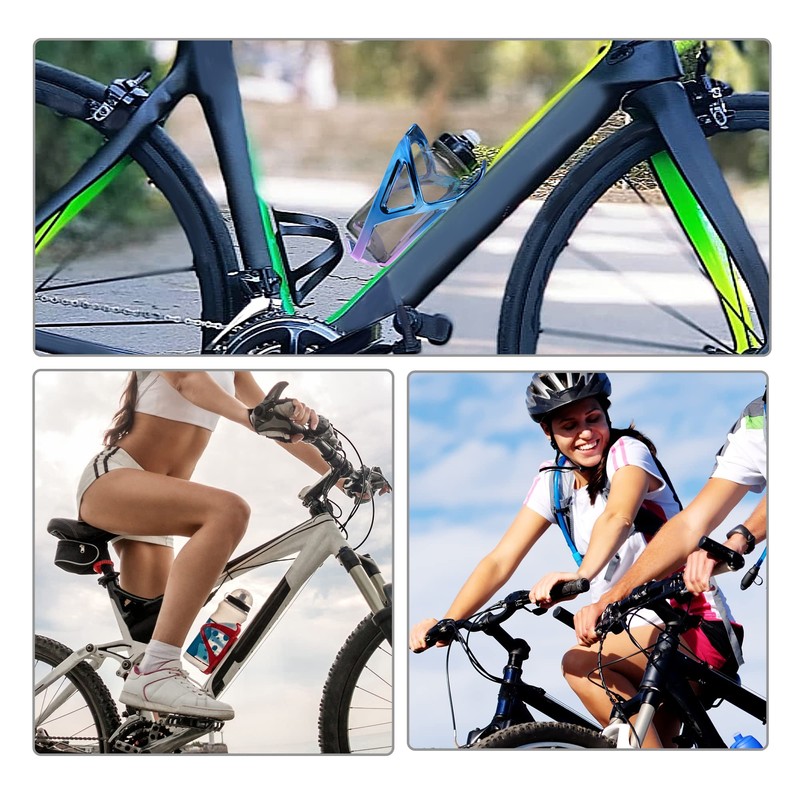 X AUTOHAUX 1 Set Bike Water Bottle Cage Holder Plastic