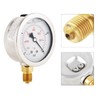 Luqeeg Pressure gauge, oil pressure gauge, 0-400 bar, gas pressure