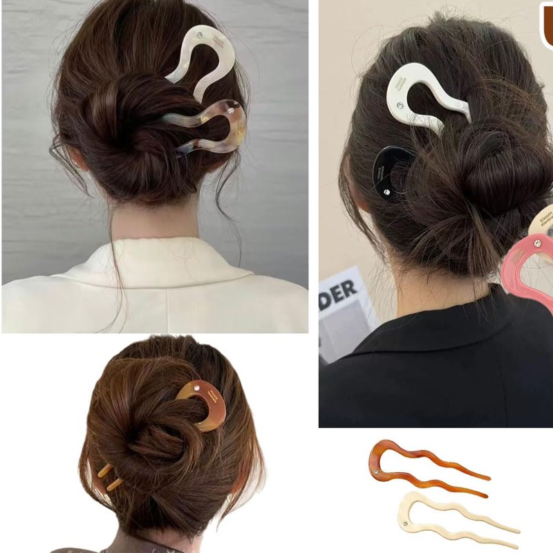 Horquillas Para Cabello Mujer, 2 unidades Pasadores Para Cabello Mujer,