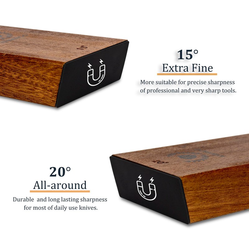 Rolling Knife Sharpener Kit – Knife Sharpening Tool with Magnetic