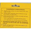 Latch Guard LG120D Door Latch Protection Plate 1-3/4" x 6"