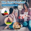 Prasacco 3 Pcs Super Large Clear Silicone Pyramid Molds -4.7''