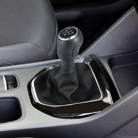 X AUTOHAUX 5 Speed Gear Shift Knob Car Manual Gear Shift Lever for VW Transporter T5/T6 2003-2011 Gear Shifter Head Knob Head Black