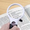 Glass Lupa Luminosa Led Joyero Luz Uv Detector Billete Falso