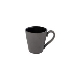 Costa Nova Ceramic Stoneware 10.5 oz. Mug - Lagoa Eco Gres Collection, Black | Microwave & Dishwasher Safe Dinnerware | Food Safe Glazing | Restaurant Quality Drinkware