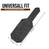ZONETECH Black Wood Beaded Seat Cushion - Premium Quality Massaging