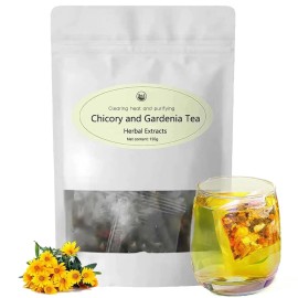 Maani Essence Chicory And Gardenia Tea Bags, Kidney and Liver Tea, chicory root Chinese tea Wi