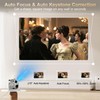 Mini Projector with WiFi and Bluetooth, Football Design, 200 ANSI