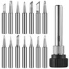 Sinofort 900M-T Soldering Tips Set, 14 Pieces Soldering Iron Tips,